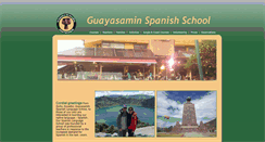 Desktop Screenshot of guayasaminschool.com